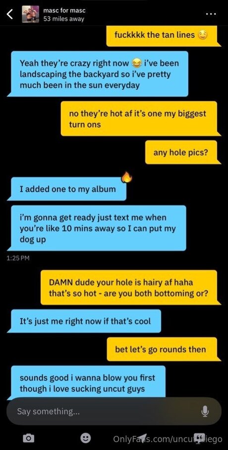 Uncut Diego onlyfans sexy