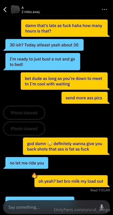 Uncut Diego onlyfans images