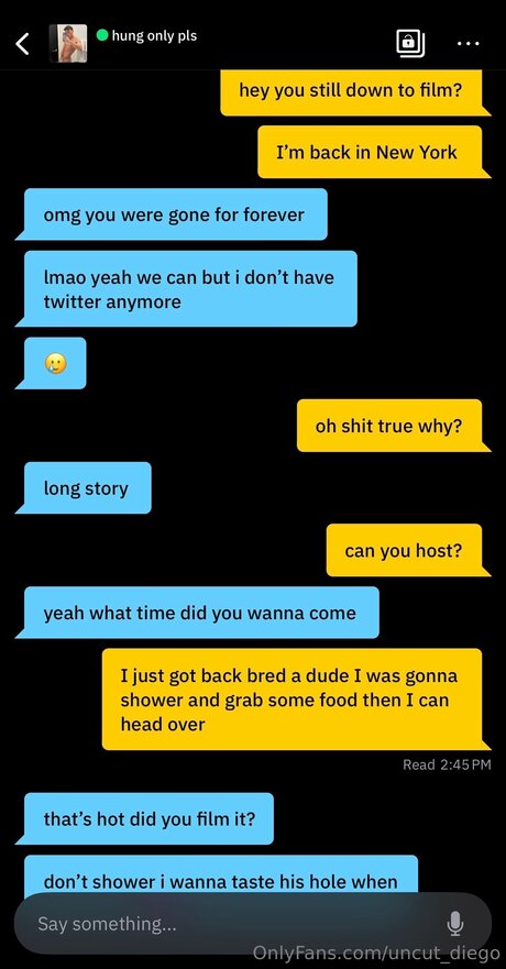 Uncut Diego nudes only fans