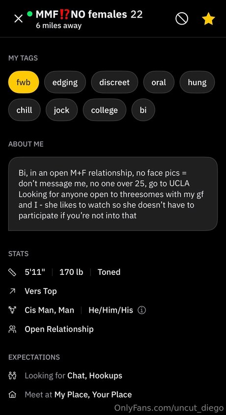 Uncut Diego free only fans