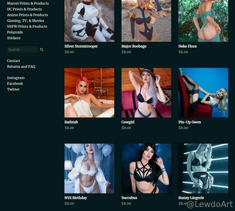 lewdoart onlyfans naked leaked