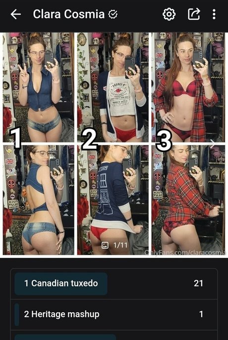 claracosmiafree xxx onlyfans