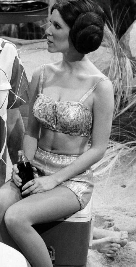Carrie Fisher naked only fans