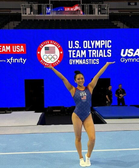 Suni Lee onlyfans post