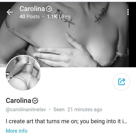 carolinanitnelav onlyfans boobs