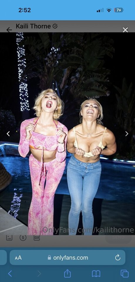 Kaili Thorne only fans pics