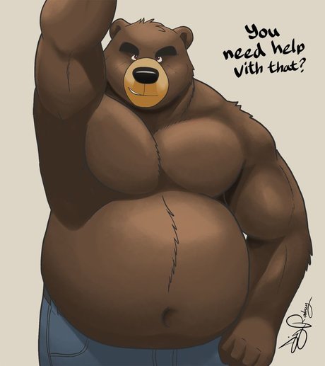 Masked Bear Bottom leaked onlyfans photos