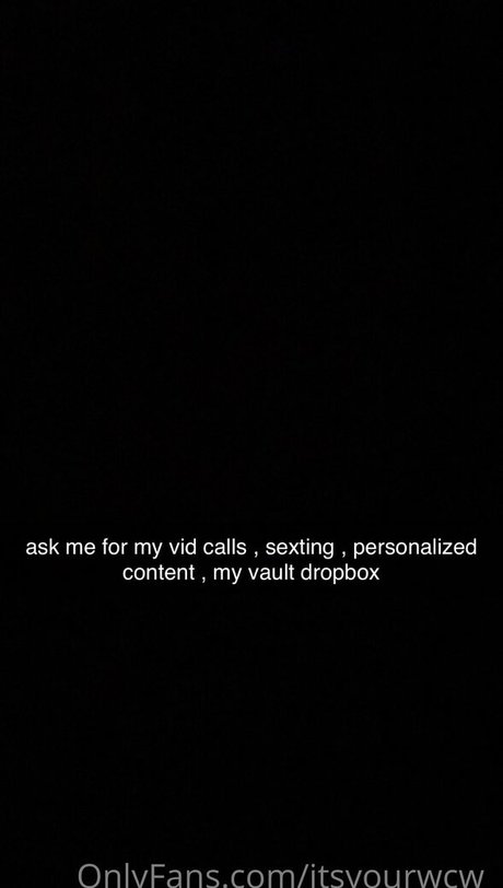 itsyourwcw_ onlyfans porn nude