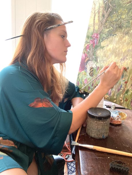 The Naked Artist_ onlyfans post