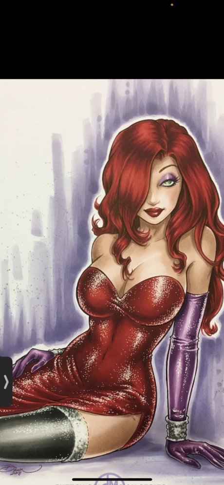 The real life Jessica Rabbit onlyfans nude photos