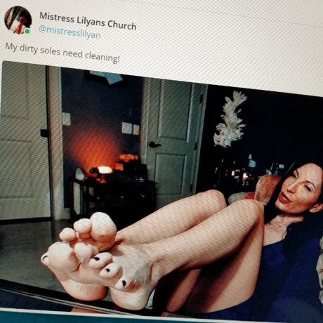 Mistress Lilyans Church onlyfans strip