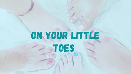 On Your Little Toes onlyfans naked leaks