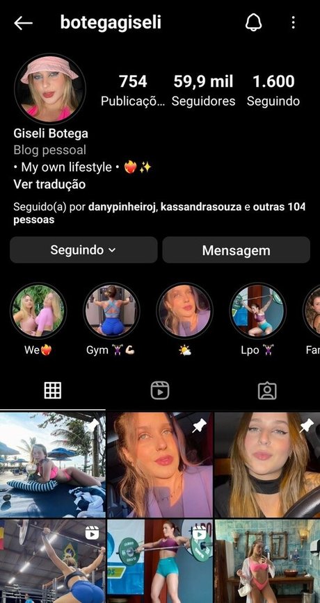 Giseli Botega leaked onlyfans