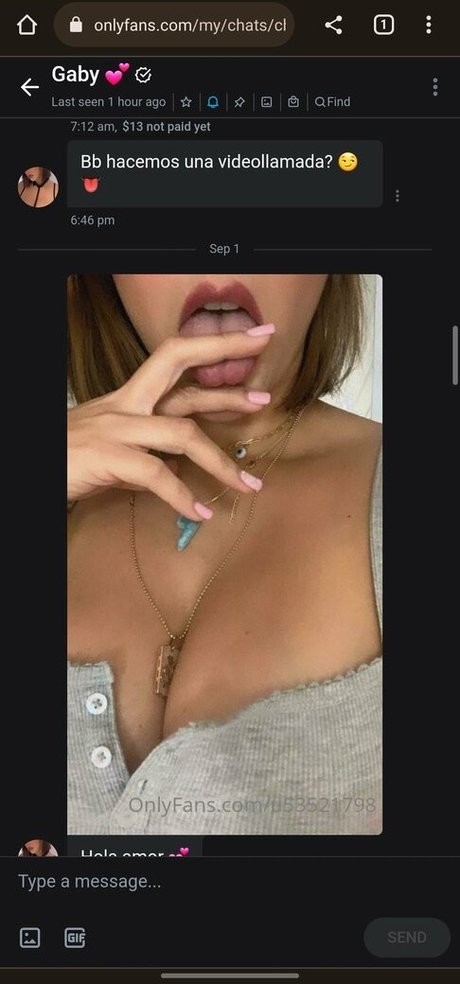 Gaby Vegas onlyfans sextape