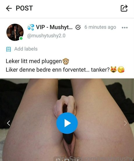 mushytushy onlyfans sex