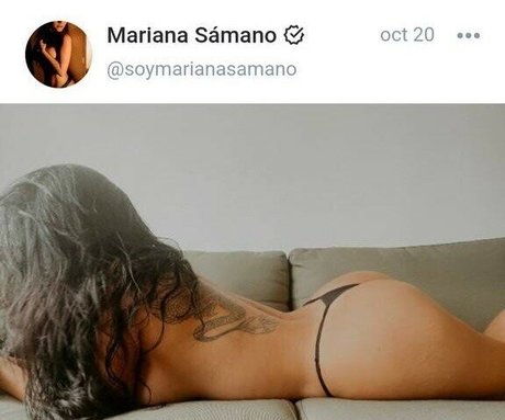 Mariana Samano onlyfans leak ass