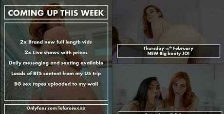xxxlolarose onlyfans sex