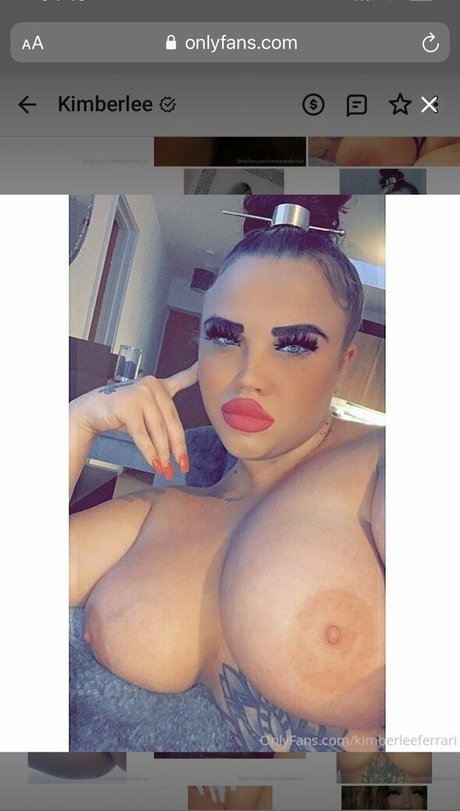 Kimberlee Ferrari onlyfans boobs