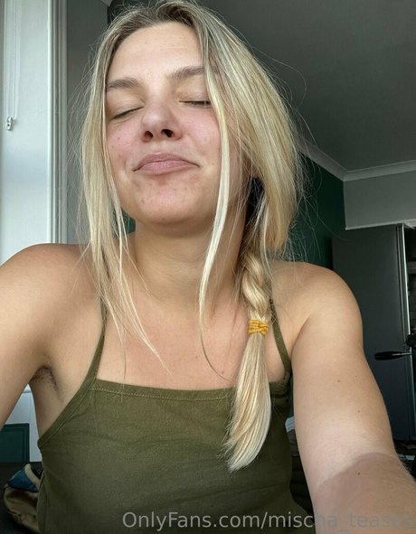 mischa teases only fans pic