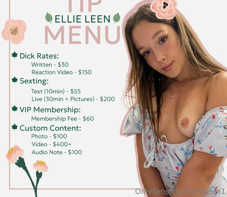 EllieLeen1 onlyfans leaks sex