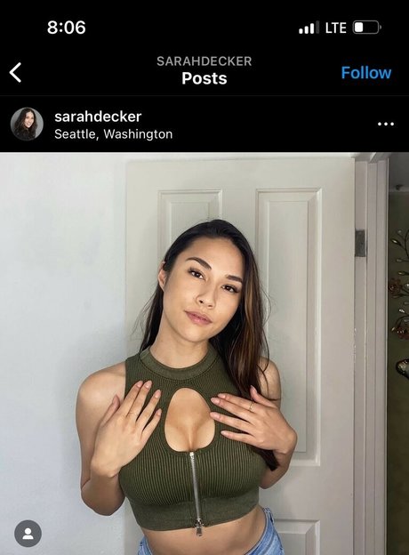 Sarah Decker topless onlyfans