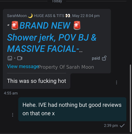 Sarahmoonsg onlyfans tits