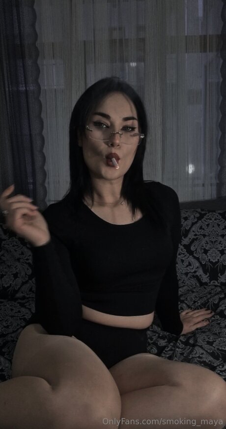 Smoking Maya strip onlyfans