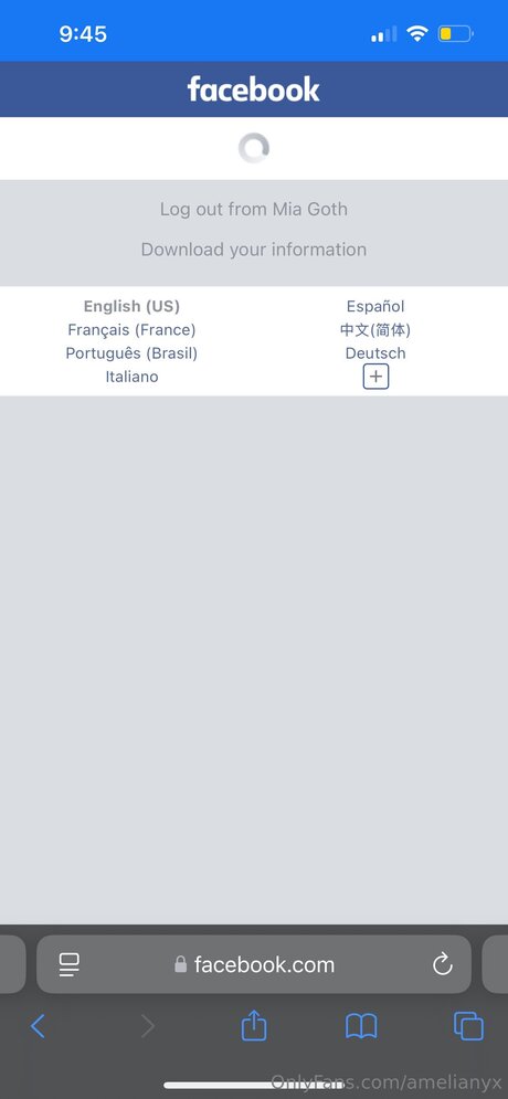 Amelianyx only fans nude