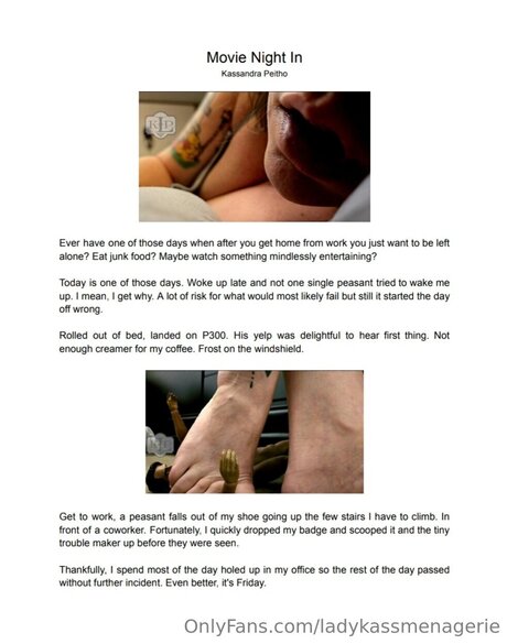 Ladykassmenagerie onlyfans leaked.
