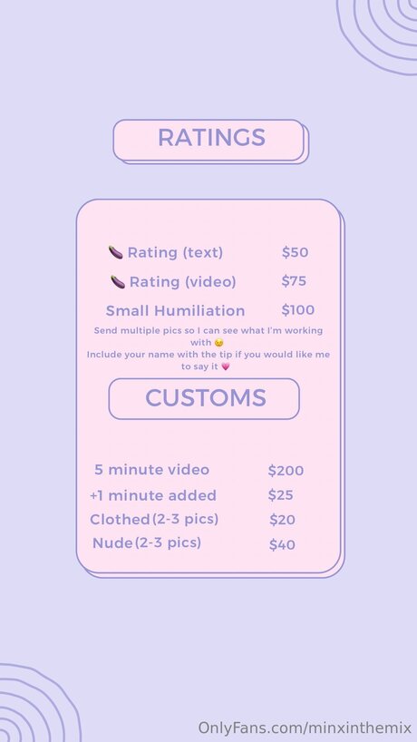 Minxinthemix free only fans