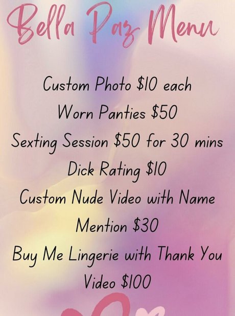 Bella Paz onlyfans leaked