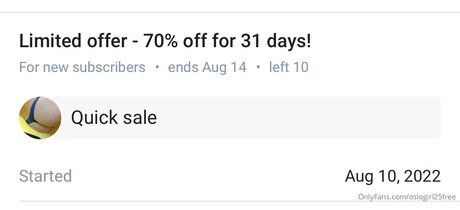 Oslogirl25free leaked onlyfans