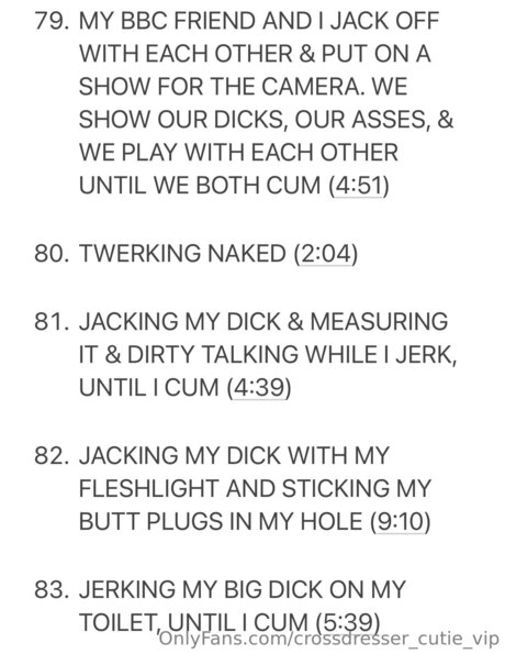 Crossdresser Cutie Vip onlyfans porn leaks