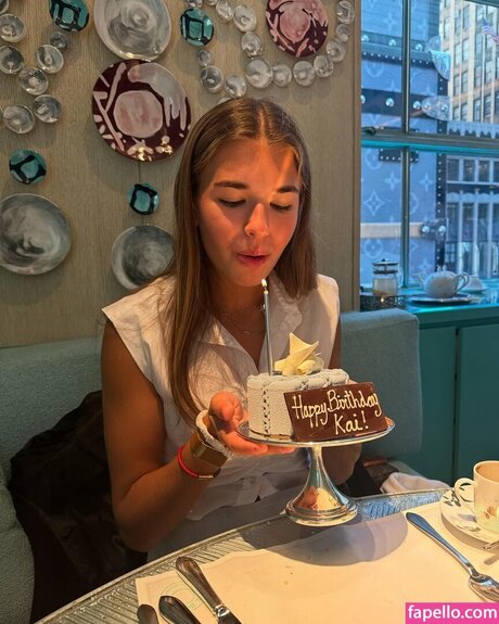 Kai Trump onlyfans strip tease