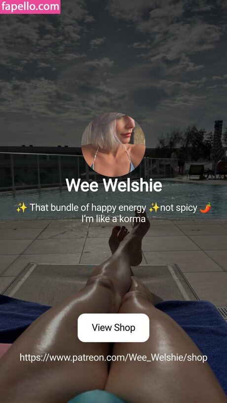Wee welshie leaked onlyfans