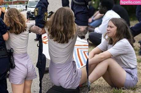 Greta Thunberg only fans