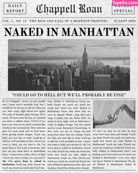 chappellroan onlyfans nudes leak