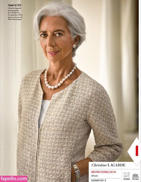 Christine Lagarde only fans leaks