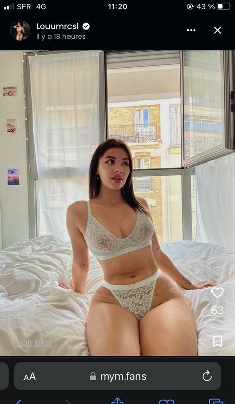 Lou mrcsl onlyfans leaked naked