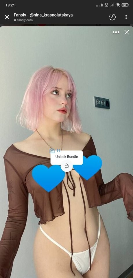 Nina Krasnolutskaya leak only fans