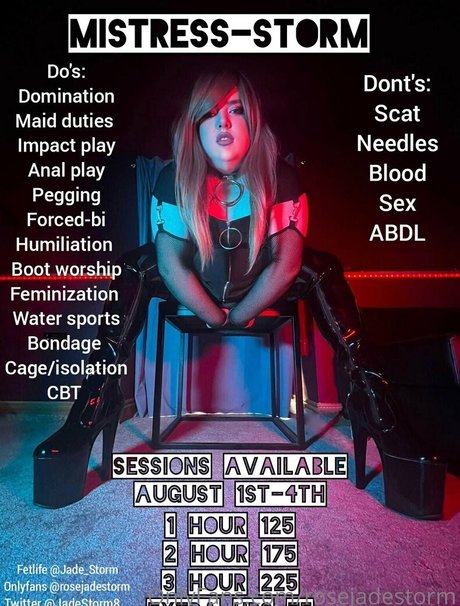 rosejadestorm onlyfans porn