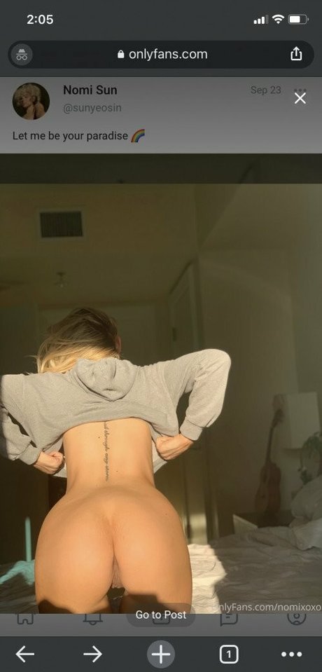 Nomi Sun strip onlyfans