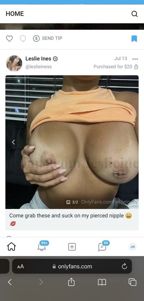 Leslie Ines onlyfans hot