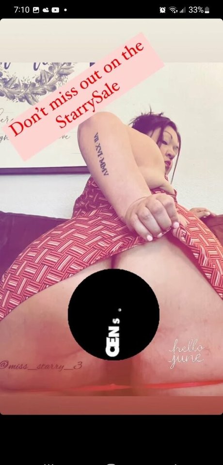 Miss Starry onlyfans ass
