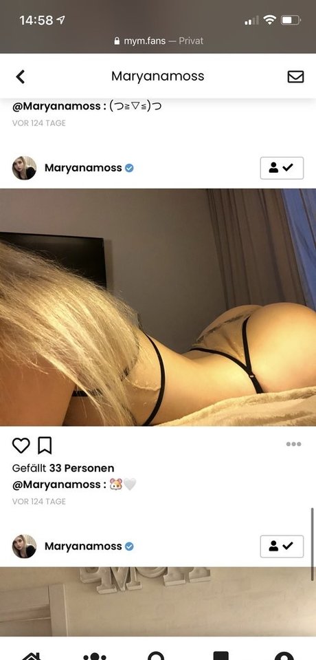 Maryana Moss only fans