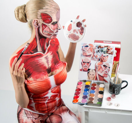 Kay Pike Bodypainter onlyfans leaked.