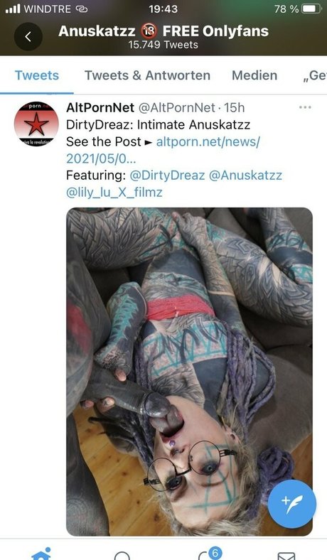 Anuskatzz only fans leak