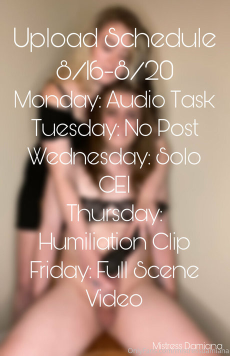 mistressdamiana onlyfans leaks naked