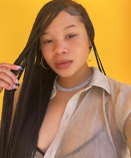 Storm Reid onlyfans leaked tits