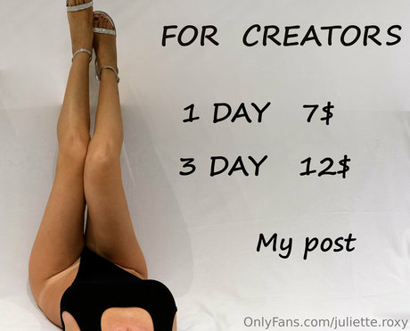 juliette roxy leaked onlyfans nudes